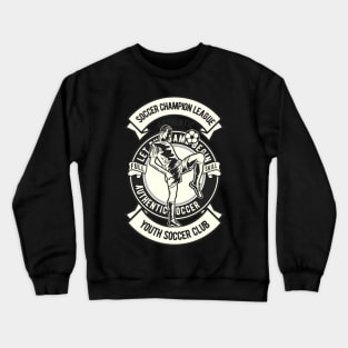 Soccer Champion League, Vintage Retro Classic Crewneck Sweatshirt